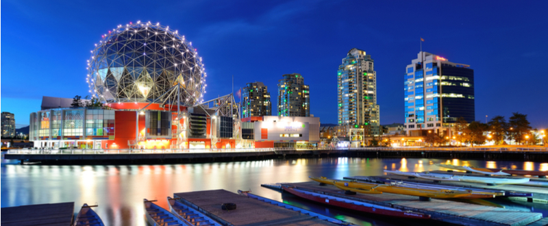 Science World Theatre nearby Burnaby tourism